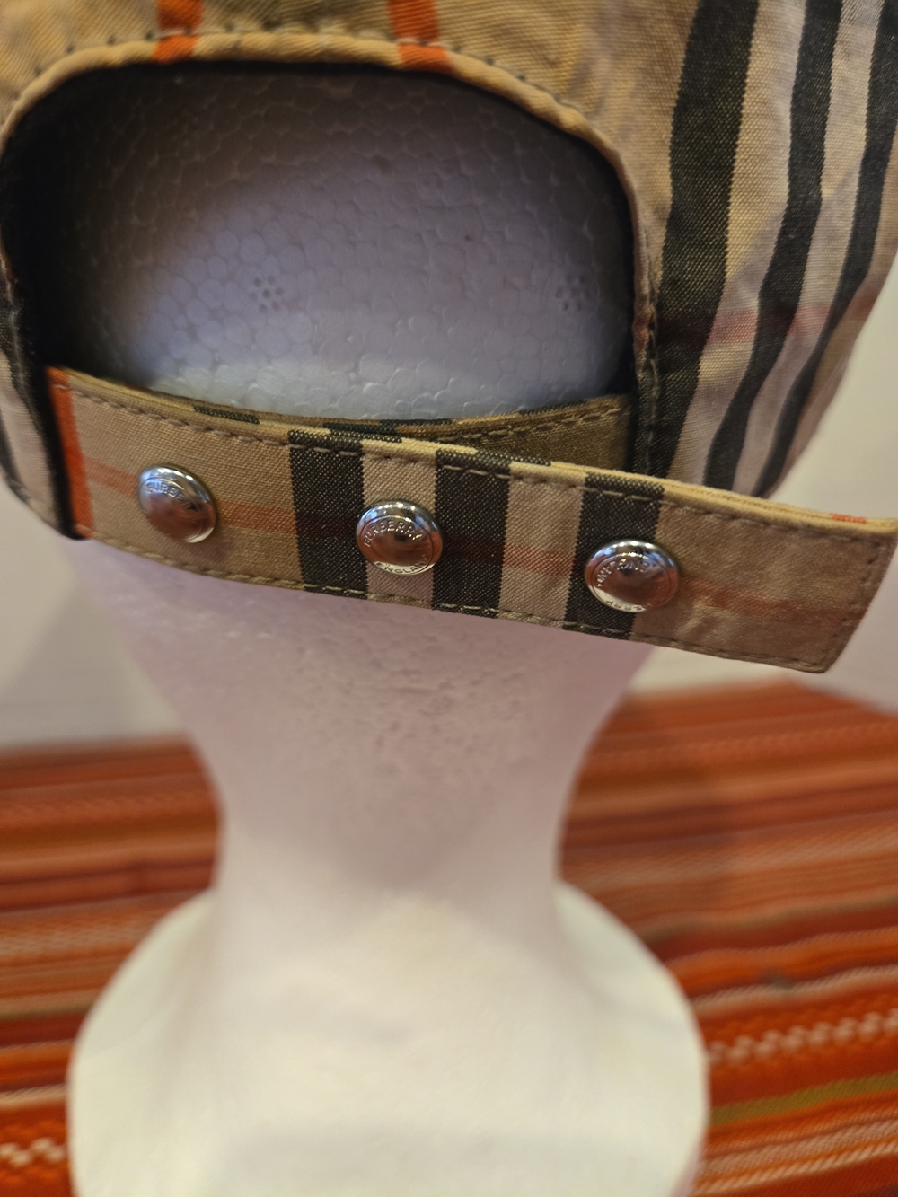 Burberry Beige Nova Check TB Monogram Archive Baseball Cap - Picture 4 of 16